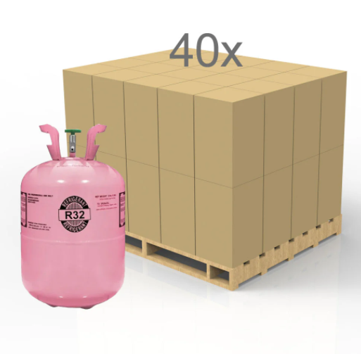 R-32 Ultra-Pure Premium Refrigerant Cylinder (20 lb) – 100% Virgin Grade, Professional Specification