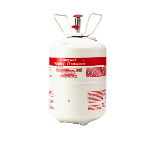 R-1234yf Ultra-Pure Automotive Refrigerant Cylinder (10 lb) – Premium Grade, Professional Specification