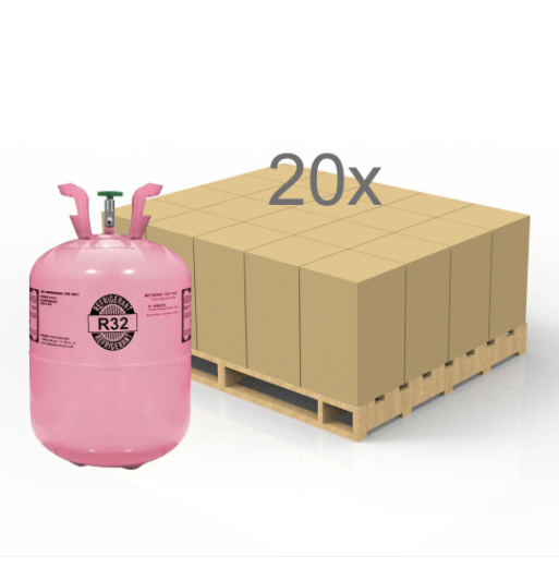 R-32 Ultra-Pure Premium Refrigerant Cylinder (20 lb) – 100% Virgin Grade, Professional Specification