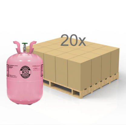 R-32 Ultra-Pure Premium Refrigerant Cylinder (20 lb) – 100% Virgin Grade, Professional Specification