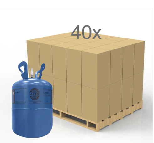 NU-22B (R-422B) Ultra-Pure Premium Refrigerant – 25 lb Factory-Sealed Precision Cylinder