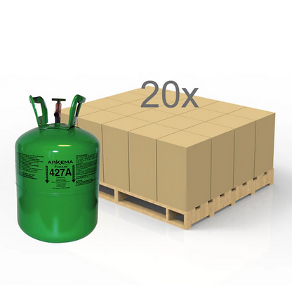 R-427A Ultra-Pure Refrigerant Cylinder (25 lb) – Virgin Grade, Professional Specification