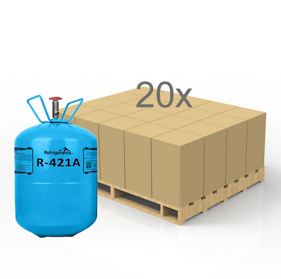 R-421A Ultra-Pure Refrigerant Cylinder (25 lb) – Virgin Grade, Professional Specification