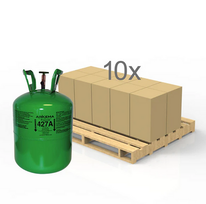 R-427A Ultra-Pure Refrigerant Cylinder (25 lb) – Virgin Grade, Professional Specification