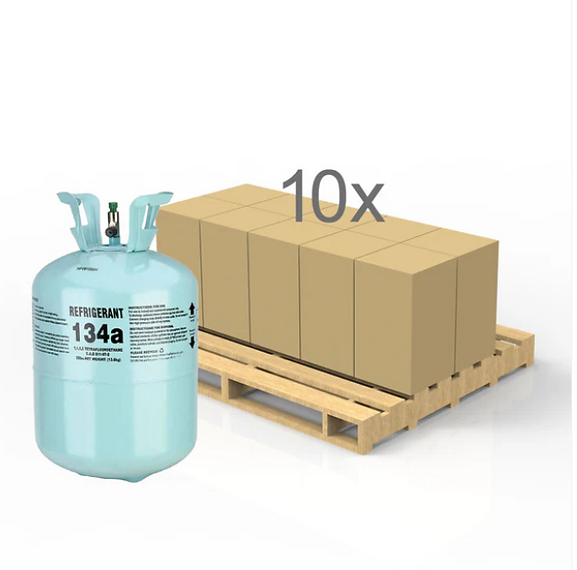 R-134a Ultra-Pure Premium A/C Refrigerant Cylinder (30 lb) – Factory-Sealed, Professional Specification