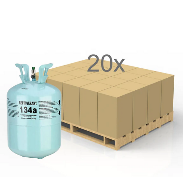 R-134a Ultra-Pure Premium A/C Refrigerant Cylinder (30 lb) – Factory-Sealed, Professional Specification