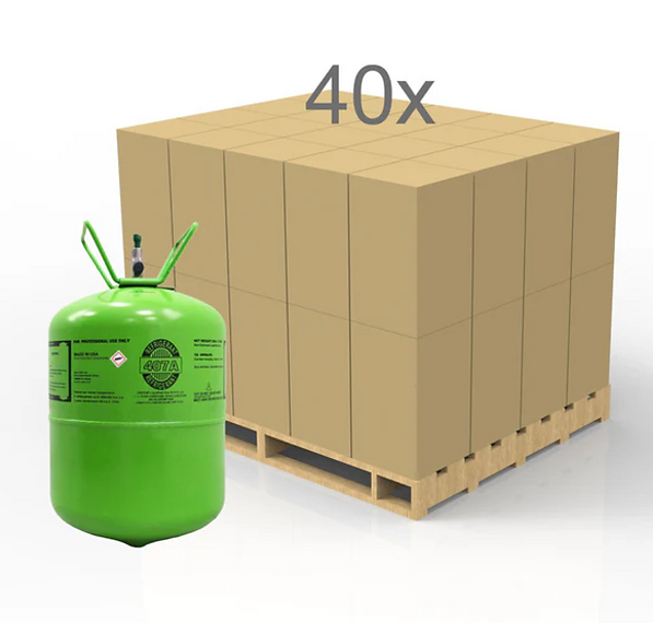 R-407A Ultra-Pure Refrigerant Cylinder (25 lb) – Virgin Grade, Professional Specification