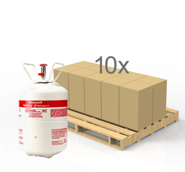 R-1234yf Ultra-Pure Automotive Refrigerant Cylinder (10 lb) – Premium Grade, Professional Specification