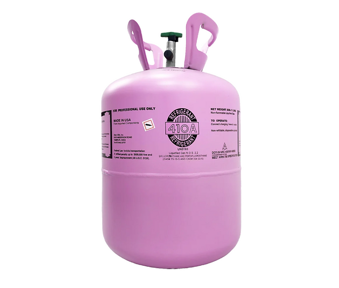R-410A Ultra-Pure Refrigerant Cylinder (25 lb) – Virgin Grade, Professional Specification