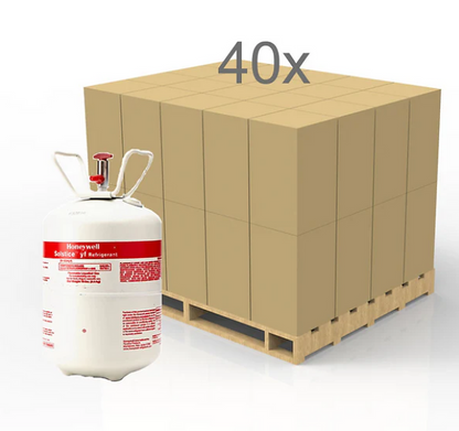 R-1234yf Ultra-Pure Automotive Refrigerant Cylinder (10 lb) – Premium Grade, Professional Specification